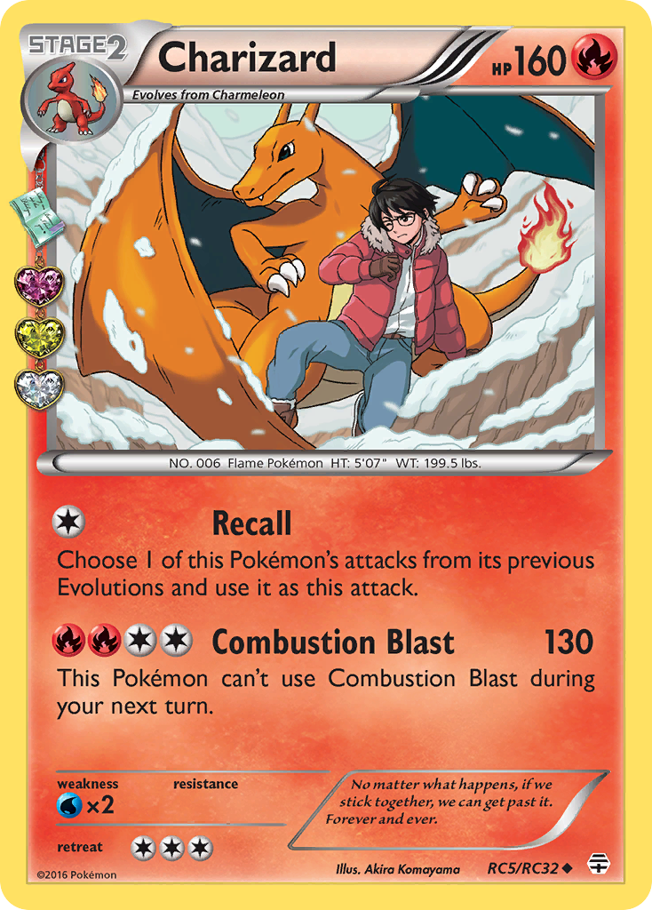 Charizard (RC5/RC32) [XY: Generations] | Cracking-Singles