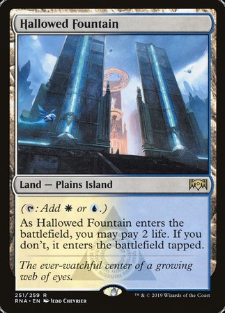 Hallowed Fountain [Ravnica Allegiance] | Cracking-Singles