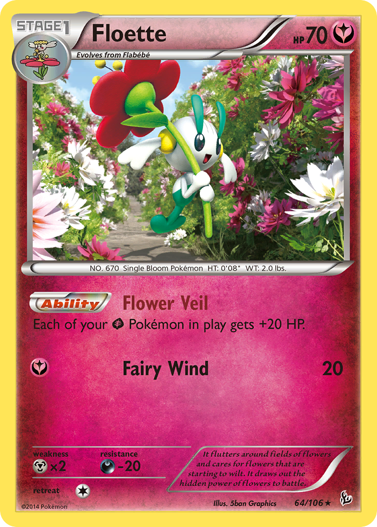 Floette (64/106) [XY: Flashfire] | Cracking-Singles