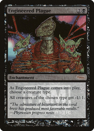 Engineered Plague [Friday Night Magic 2007] | Cracking-Singles