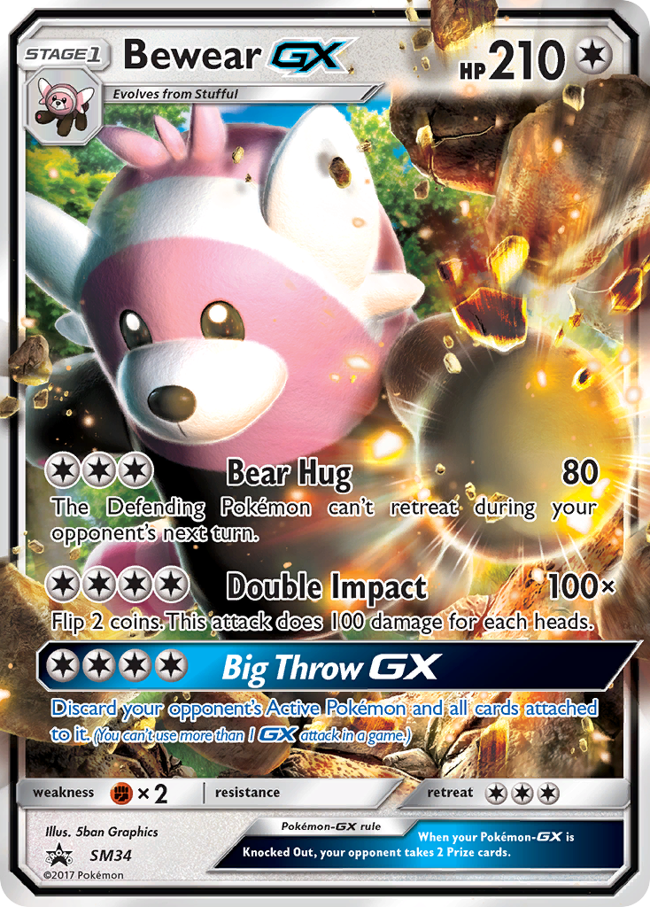 Bewear GX (SM34) [Sun & Moon: Black Star Promos] | Cracking-Singles