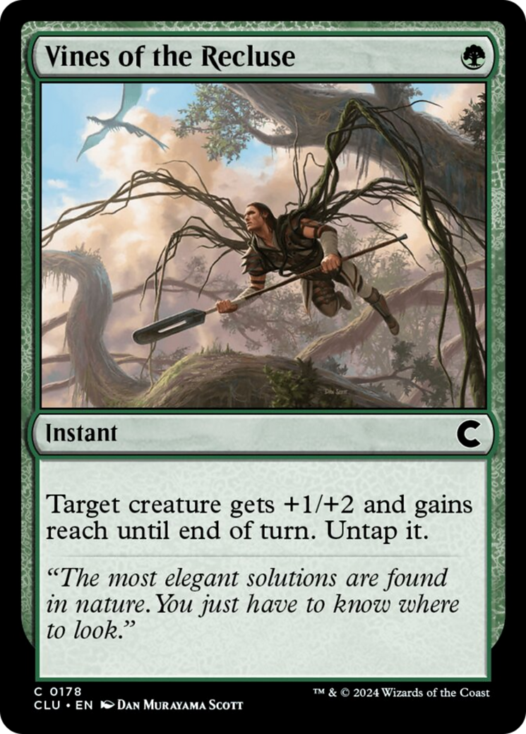 Vines of the Recluse [Ravnica: Clue Edition] | Cracking-Singles