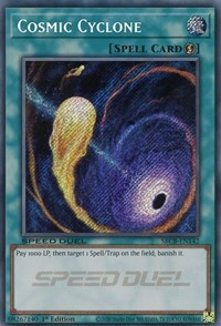 Cosmic Cyclone (Secret) [SBCB-EN142] Secret Rare | Cracking-Singles