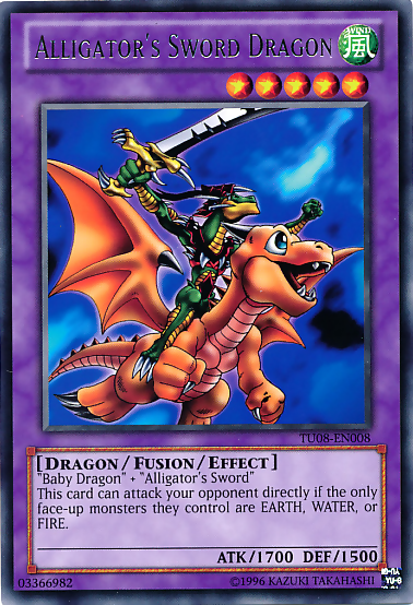 Alligator's Sword Dragon [TU08-EN008] Rare | Cracking-Singles