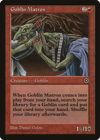 Goblin Matron [Portal Second Age] | Cracking-Singles