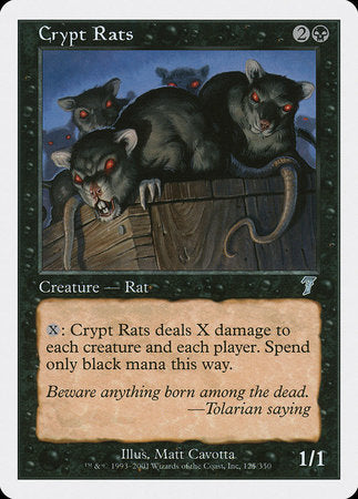 Crypt Rats [Seventh Edition] | Cracking-Singles