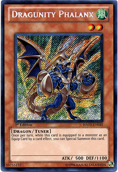 Dragunity Phalanx [HA03-EN035] Secret Rare | Cracking-Singles