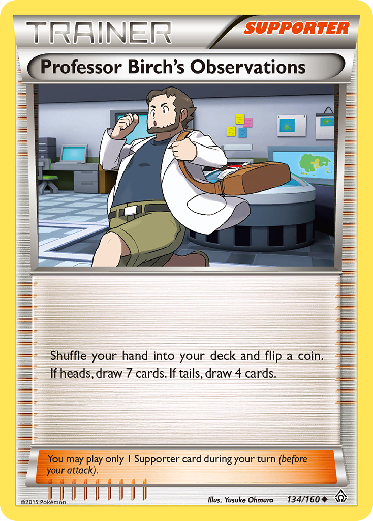 Professor Birch's Observations (134/160) [XY: Primal Clash] | Cracking-Singles