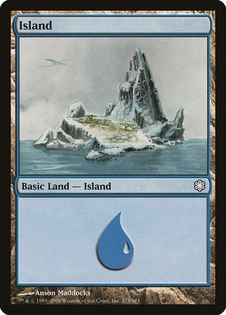 Island (373) [Coldsnap Theme Decks] | Cracking-Singles