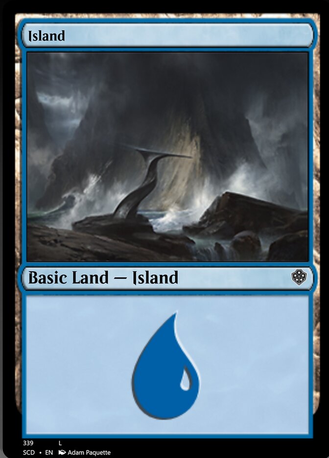 Island (339) [Starter Commander Decks] | Cracking-Singles