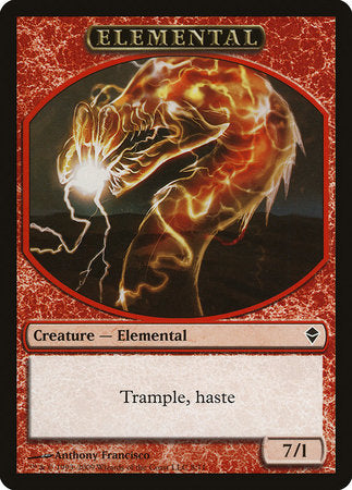 Elemental Token [Zendikar Tokens] | Cracking-Singles