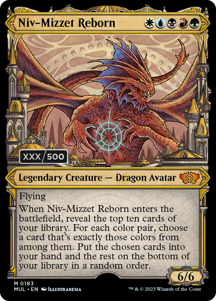 Niv-Mizzet Reborn (Serialized) [Multiverse Legends] | Cracking-Singles