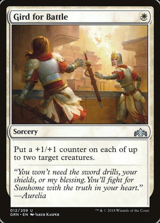 Gird for Battle [Guilds of Ravnica] | Cracking-Singles