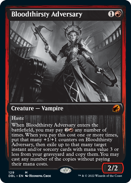 Bloodthirsty Adversary [Innistrad: Double Feature] | Cracking-Singles