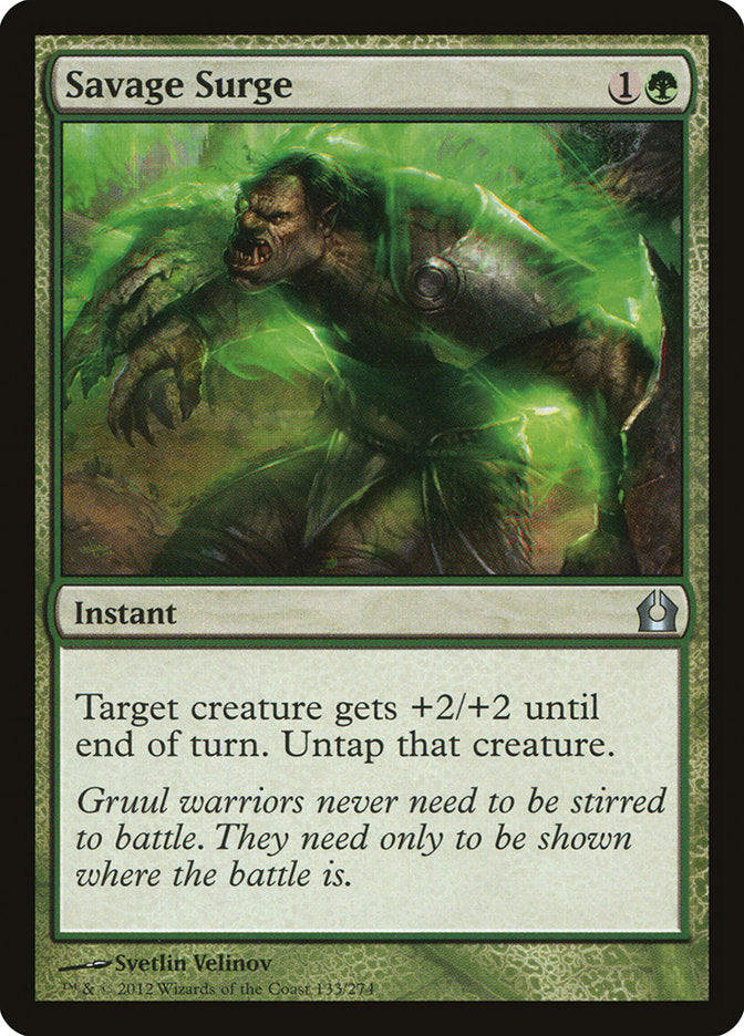 Savage Surge [Return to Ravnica] | Cracking-Singles