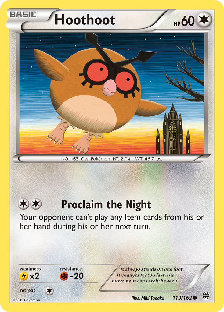 Hoothoot (119/162) [XY: BREAKthrough] | Cracking-Singles