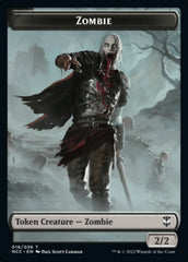 Zombie // Goat Double-sided Token [Streets of New Capenna Commander Tokens] | Cracking-Singles