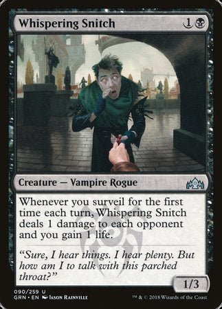 Whispering Snitch [Guilds of Ravnica] | Cracking-Singles