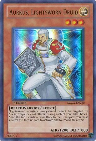 Aurkus, Lightsworn Druid [LCGX-EN250] Ultra Rare | Cracking-Singles