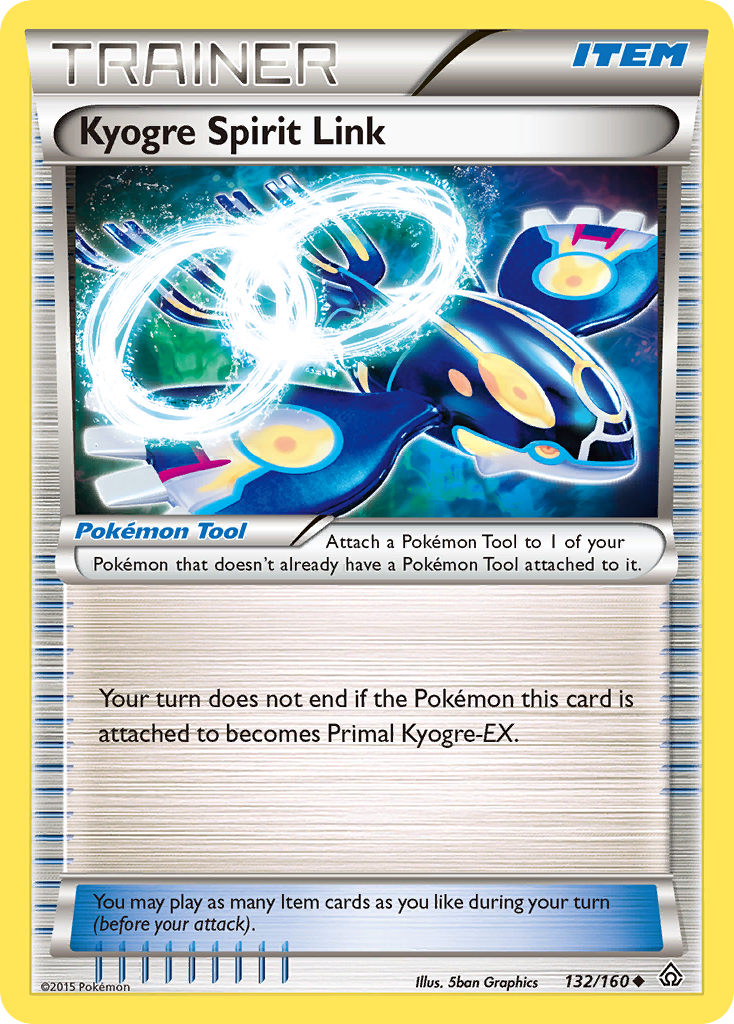 Kyogre Spirit Link (132/160) [XY: Primal Clash] | Cracking-Singles