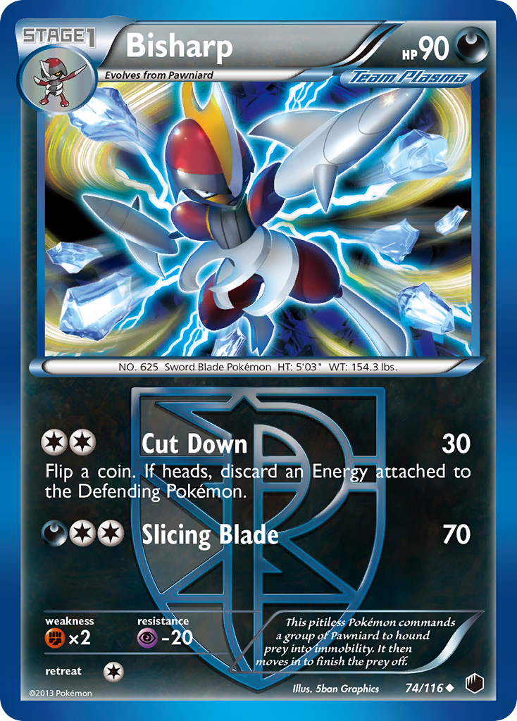 Bisharp (74/116) [Black & White: Plasma Freeze] | Cracking-Singles