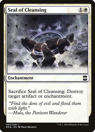 Seal of Cleansing [Eternal Masters] | Cracking-Singles