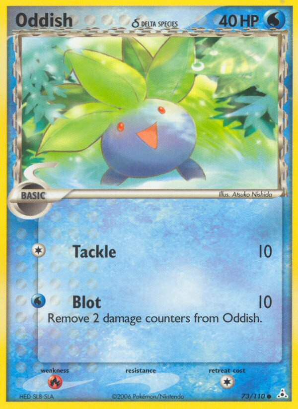 Oddish (73/110) (Delta Species) [EX: Holon Phantoms] | Cracking-Singles