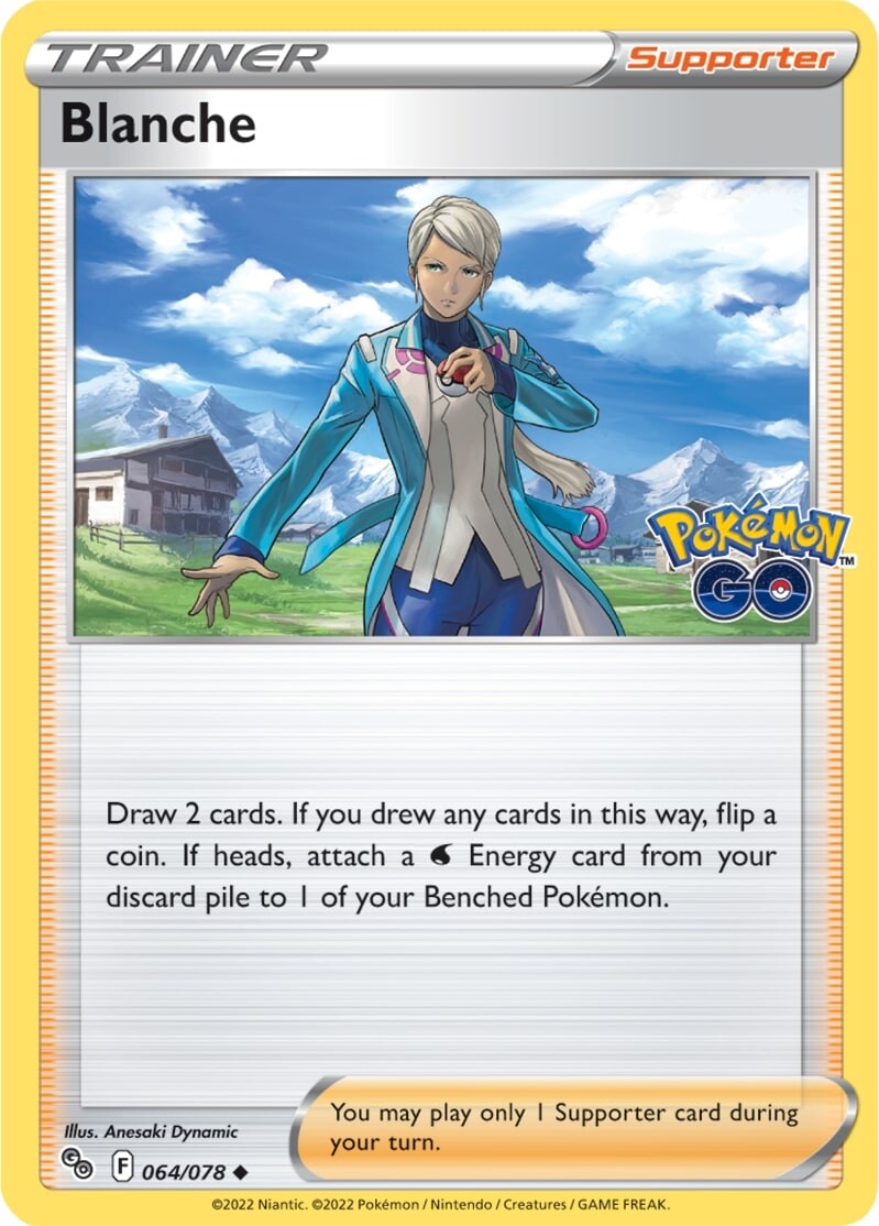 Blanche (064/078) [Pokémon GO] | Cracking-Singles