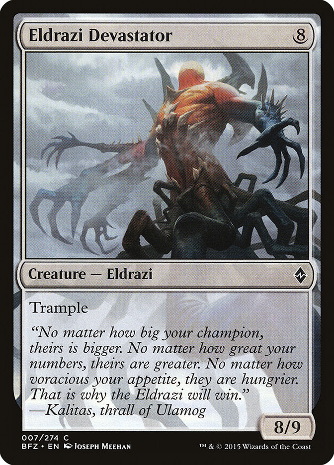 Eldrazi Devastator [Battle for Zendikar] | Cracking-Singles