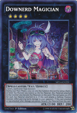 Downerd Magician [MP14-EN225] Secret Rare | Cracking-Singles