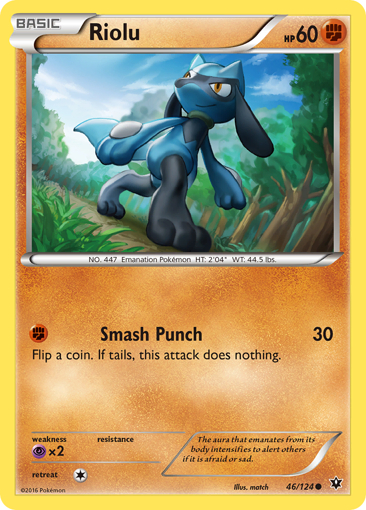 Riolu (46/124) [XY: Fates Collide] | Cracking-Singles