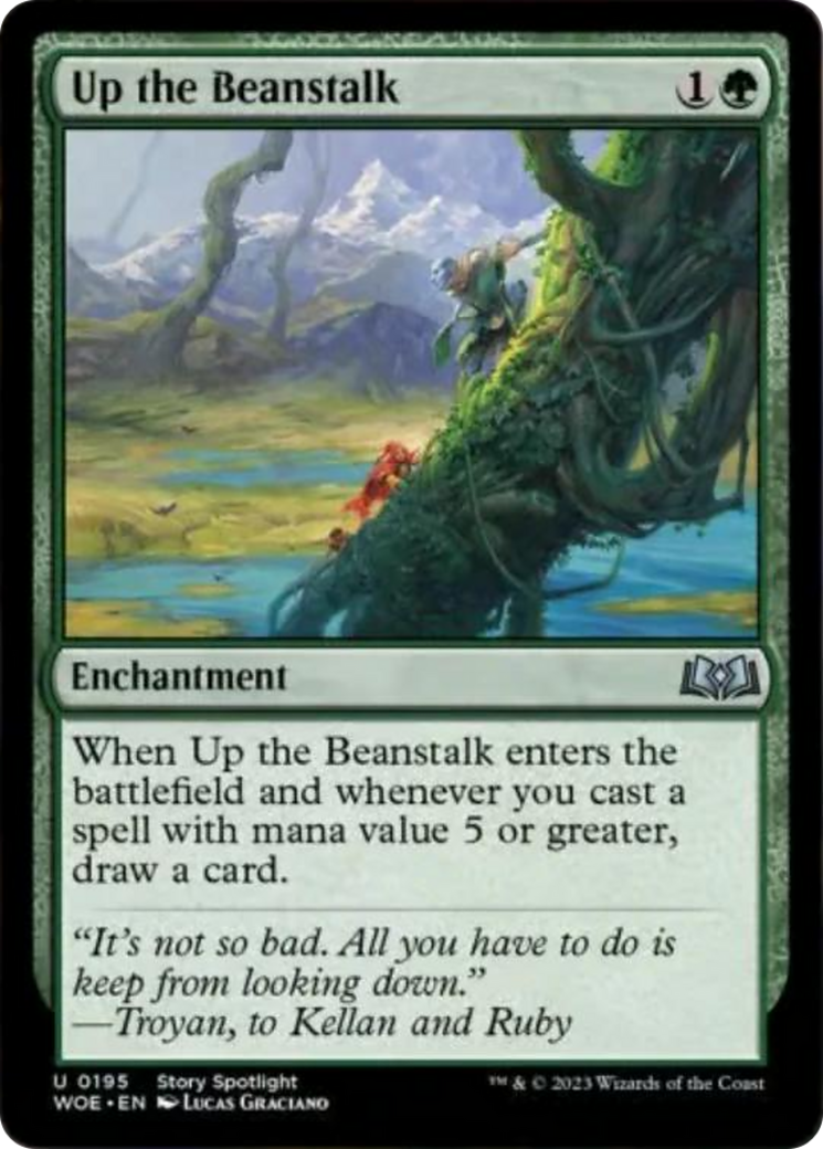 Up the Beanstalk [Wilds of Eldraine] | Cracking-Singles