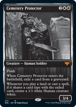 Cemetery Protector [Innistrad: Double Feature] | Cracking-Singles