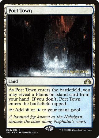 Port Town [Shadows over Innistrad Promos] | Cracking-Singles