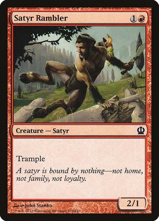 Satyr Rambler [Theros] | Cracking-Singles