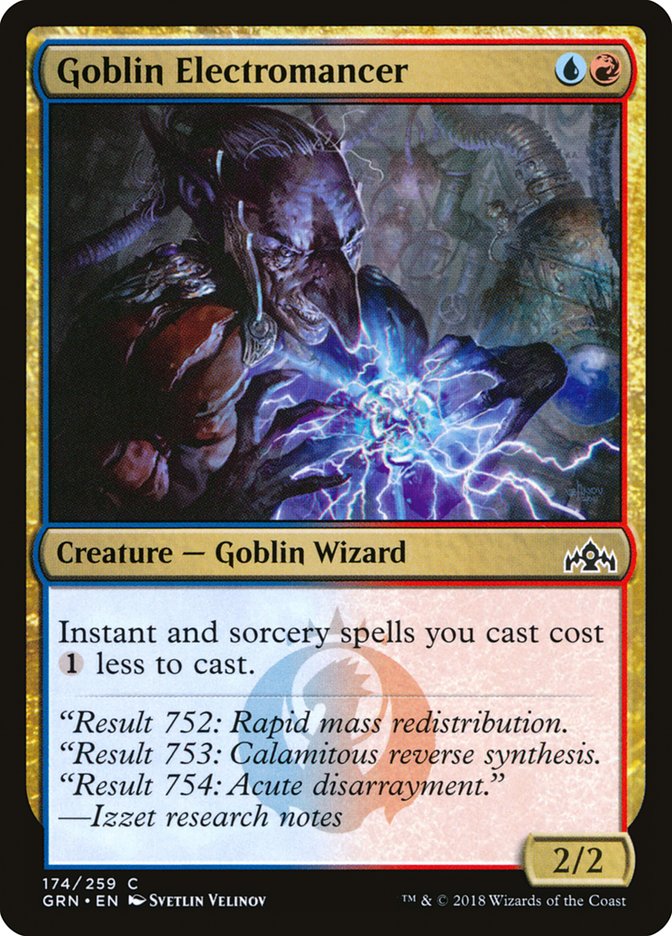 Goblin Electromancer [Guilds of Ravnica] | Cracking-Singles