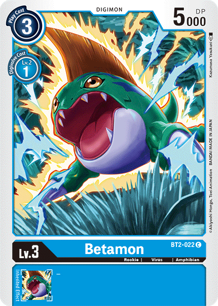 Betamon [BT2-022] [Release Special Booster Ver.1.5] | Cracking-Singles