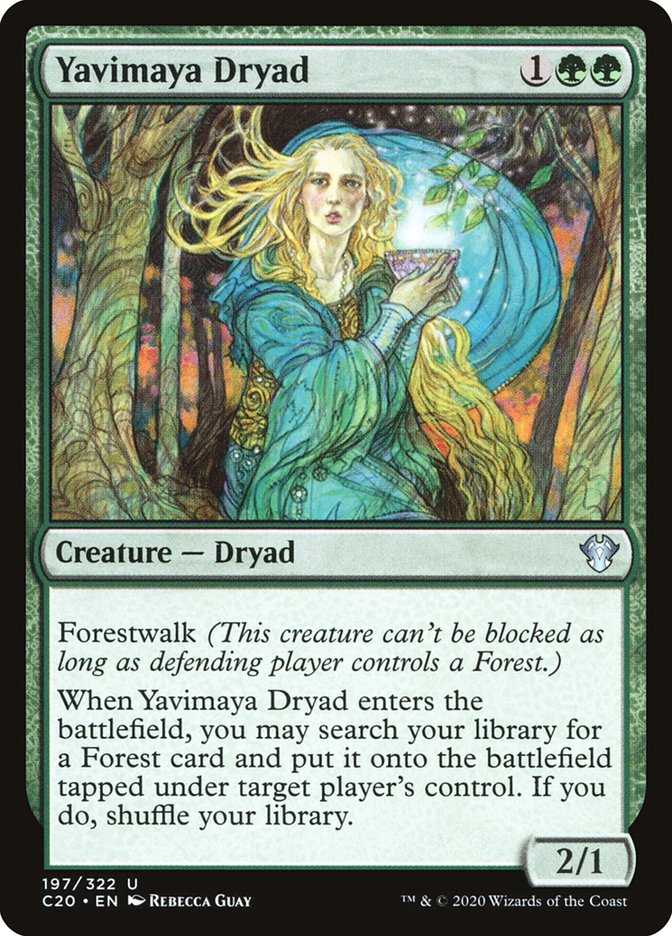 Yavimaya Dryad [Commander 2020] | Cracking-Singles