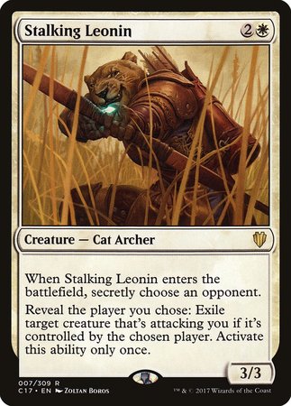 Stalking Leonin [Commander 2017] | Cracking-Singles