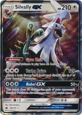 Silvally GX (90/111) (Jumbo Card) [Sun & Moon: Crimson Invasion] | Cracking-Singles