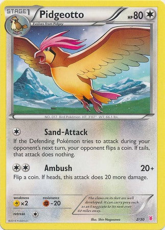 Pidgeotto (2/30) [XY: Trainer Kit 1 - Wigglytuff] | Cracking-Singles