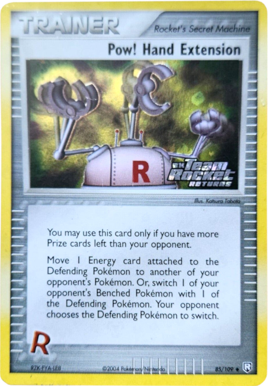 Pow! Hand Extension (85/109) (Stamped) [EX: Team Rocket Returns] | Cracking-Singles