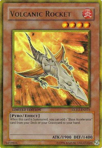 Volcanic Rocket [GLD2-EN023] Ultra Rare | Cracking-Singles