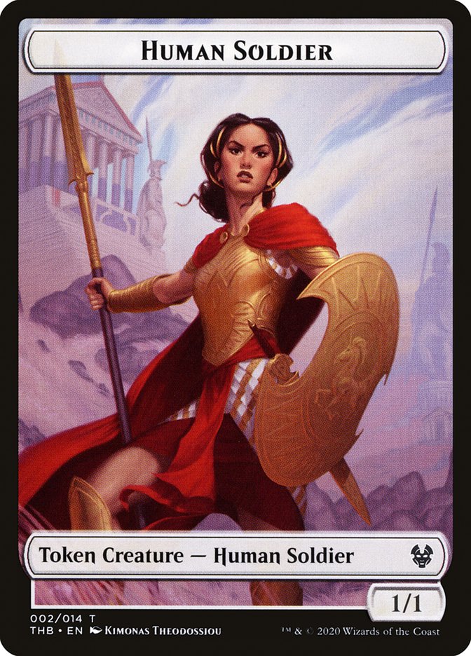 Human Soldier Token [Theros Beyond Death] | Cracking-Singles