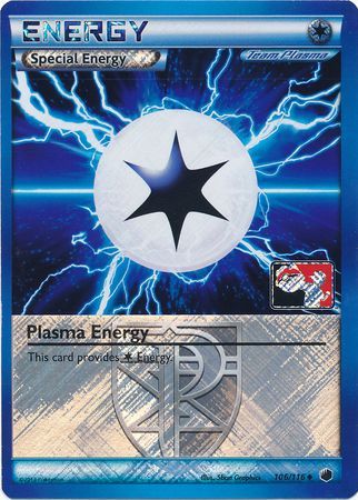 Plasma Energy (106/116) (Play Pokemon Promo) [Black & White: Plasma Freeze] | Cracking-Singles