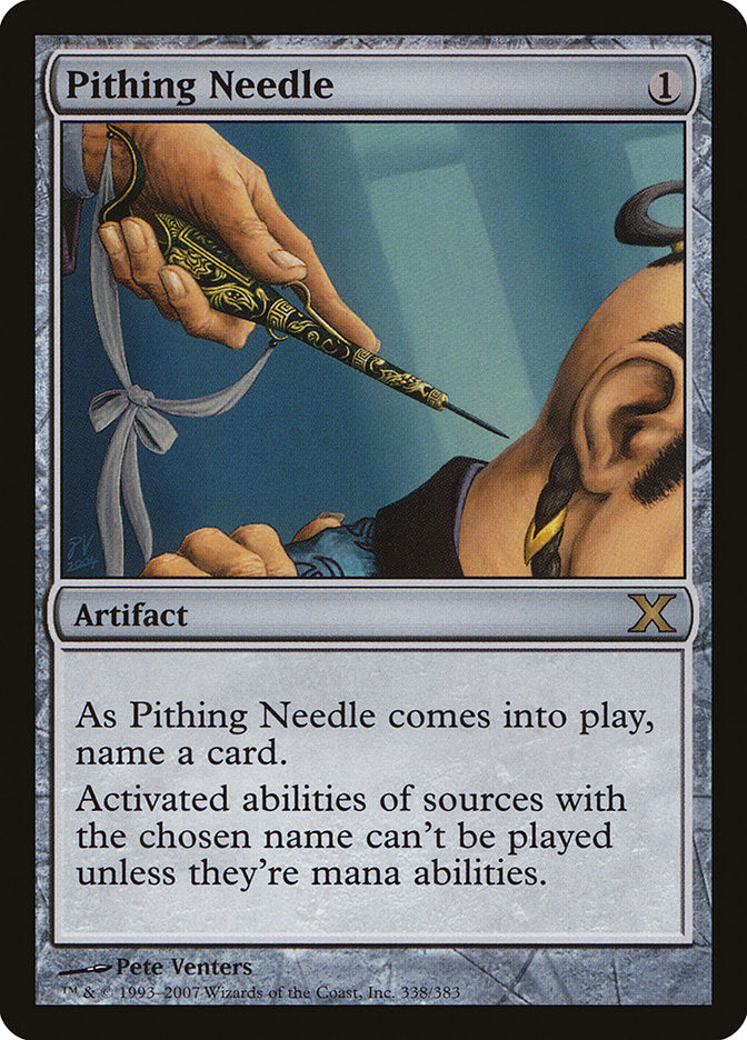 Pithing Needle [Tenth Edition] | Cracking-Singles