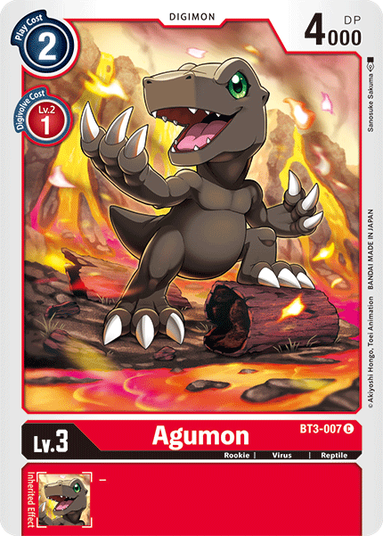 Agumon [BT3-007] [Release Special Booster Ver.1.5] | Cracking-Singles