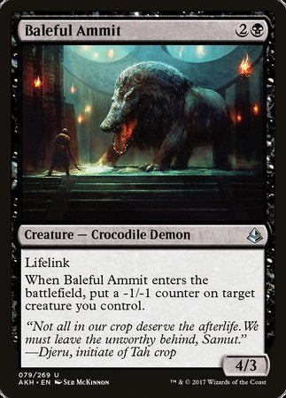 Baleful Ammit [Amonkhet] | Cracking-Singles