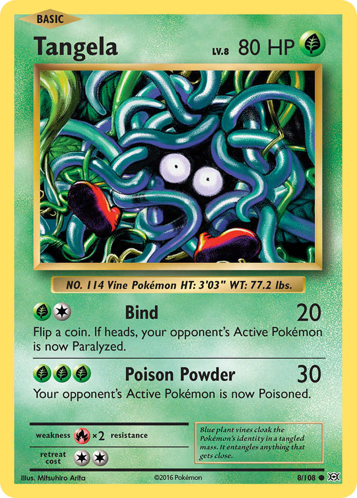 Tangela (8/108) [XY: Evolutions] | Cracking-Singles