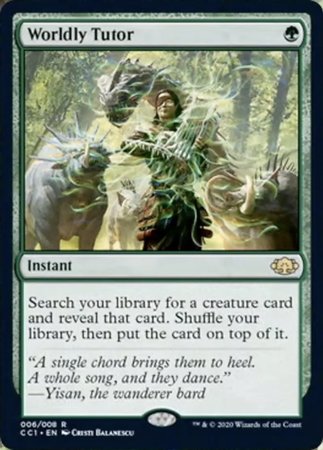 Worldly Tutor [Commander Collection: Green] | Cracking-Singles